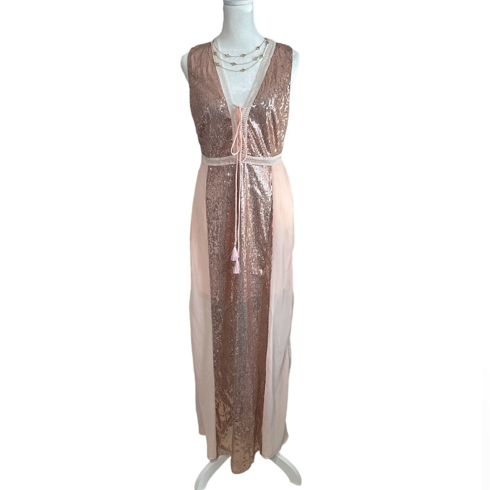 Available By Angela Fashion Sequins dress